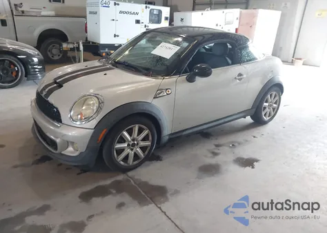 2012 Mini Cooper S из США, поврежденный, VIN WMWSX3C51CT465660